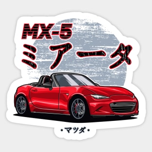 MX5 Miata Sticker